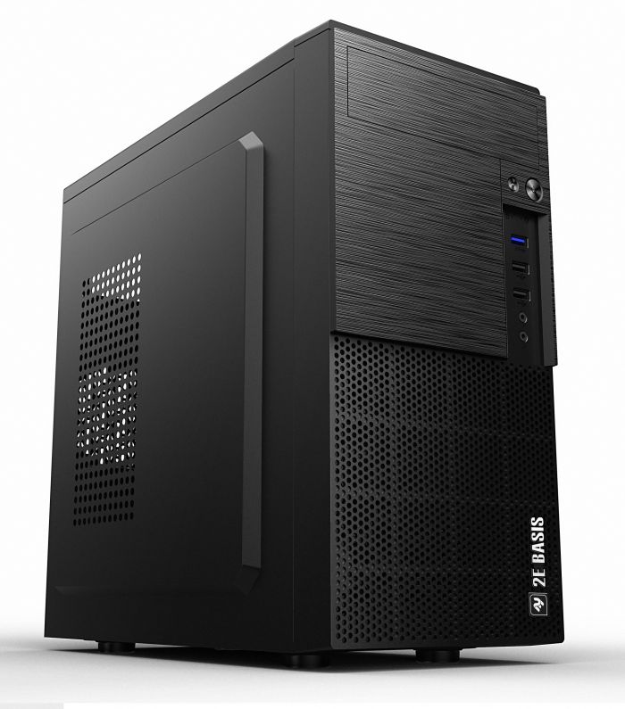 Комп’ютер персональний 2E Binary Intel i3-10100/H410/8/120F/int/Win10Pro/RD860-3U/500W