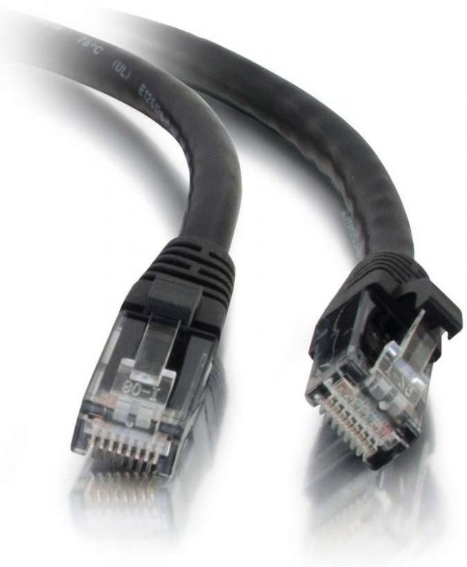 Патч-корд Cat5e C2G 0.5 м чорний