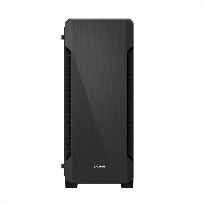 Корпус Zalman S3 TG, MidT, 2xUSB2.0, 1xUSB3.0, 3x120мм, скло (бічна панель), без БЖ, чорний Б/В