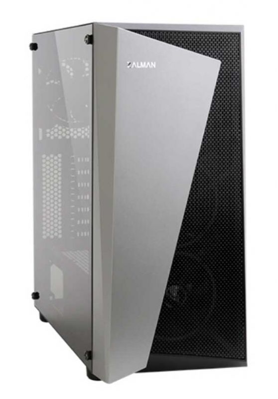 Корпус Zalman S4 Plus, MidT, 2xUSB2.0, 1xUSB3.0, 3x120мм RGB, акрил (бічна панель), без БЖ, чорний
