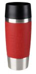 Термочашка Tefal Travel Mug 360 мл, червона, нерж.сталь