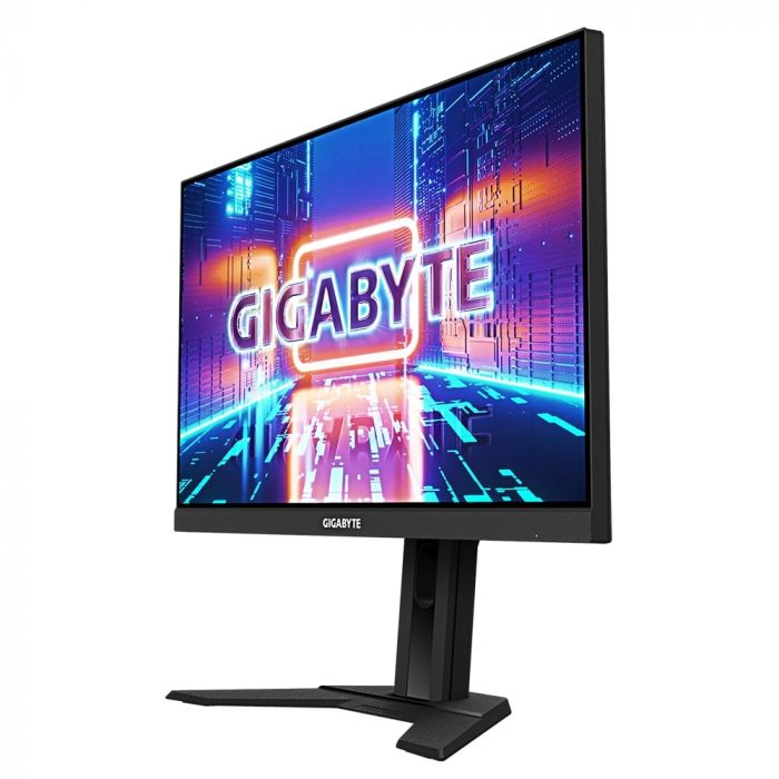 Монітор LCD GIGABYTE 23.8" G24F, 2xHDMI, DP, 2xUSB, IPS, 165Hz, 1mc, 120%sRGB, FreeSync, HDR