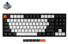 Клавіатура Keychron C1 Wired 87 Key Gateron Switch RGB Blue