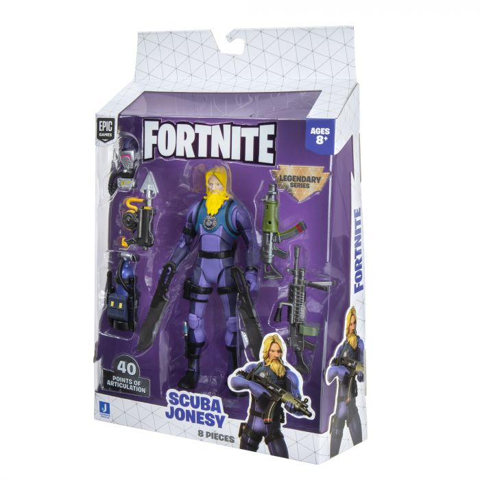 Колекційна фігурка Jazwares Fortnite Legendary Series Scuba Jonesy S9