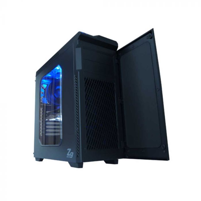 Корпус Zalman Z9 NEO, MidT, 2xUSB2.0, 2xUSB3.0, 2x120мм, 3x120мм LED, акрил(бічна вікно), без БЖ, чорний