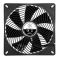 Корпусний вентилятор Silver Stone Air Penetrator AP140I, 140мм,3 pin,чорні лопасті, чорна рамка