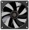 Корпусний вентилятор Silver Stone Air Penetrator AP140I, 140мм,3 pin,чорні лопасті, чорна рамка