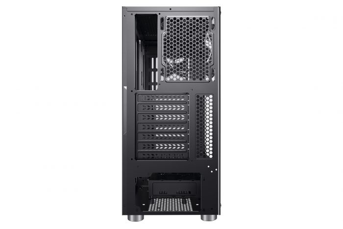 Корпус 2E GAMING RECANO (G3403) MidT, 2xUSB2.0,1xUSB3.0, 4x120мм ARGB, скло (бічна панель),без БЖ,чорний