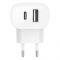 Мережевий ЗП Belkin Home Charger 32W DUAL (20W USB-C and 12W USB-A)