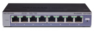 Комутатор NETGEAR GS108E 8xGE, керований L2