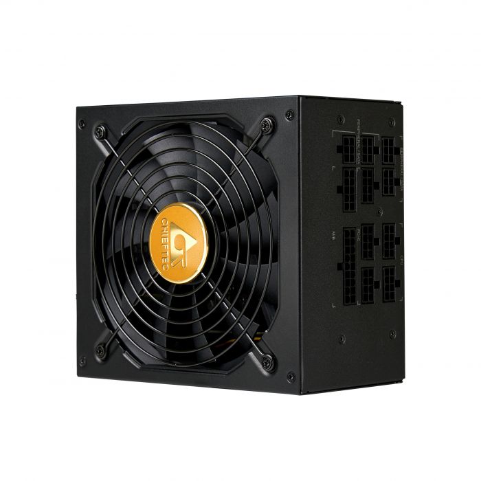 Блок живлення CHIEFTEC Polaris (1250W), ATX v2.53, 100-240V, >90%, 80+ Gold, 140мм, 1xMB 24pin(20+4), 2xCPU 8pin(4+4), 4xMolex, 12xSATA, 6xPCIe 8pin(6+2), CE, CB, TUV, FCC, RoHS, Fully Modular, Retail