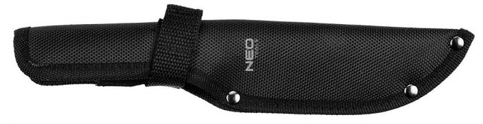 Ніж тактичний NEO, 24см, лезо 13см, дерев’яна ручка, 3Cr13, лезо з атласним покриттям, нейлоновий чохол