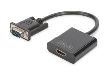 Перехідник DIGITUS VGA - HDMI Full HD
