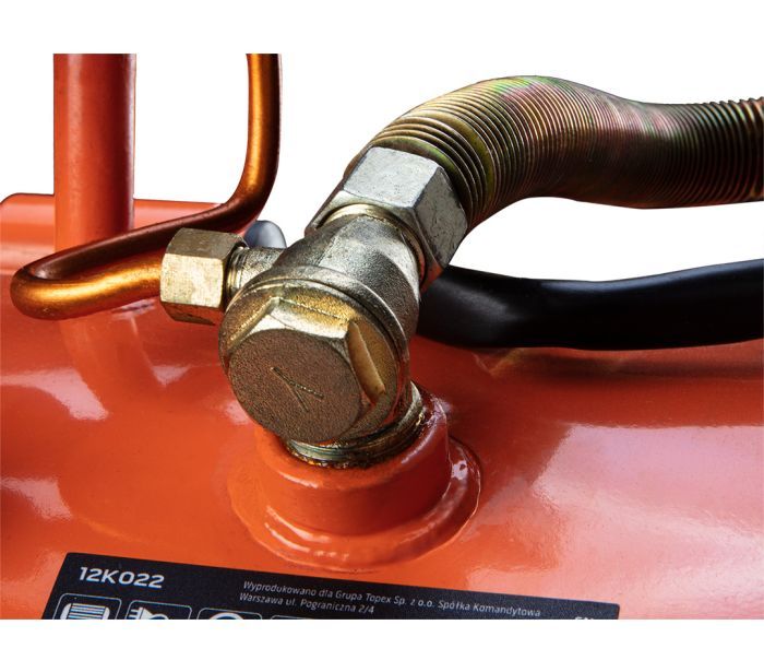 Компресор NEO, безмасляний, 2-х поршневий, 230В, 50л, 8 Бар, 180л/мин, 1150Вт, IP20