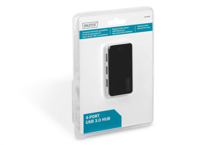 Концентратор DIGITUS USB 3.0 Hub, 4 Port