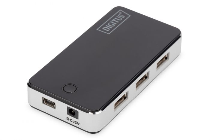 Концентратор DIGITUS USB 2.0 Hub, 7 Port