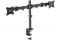 Кріплення DIGITUS Dual Monitor Clamp, 15-27", з нахилом, поворотом