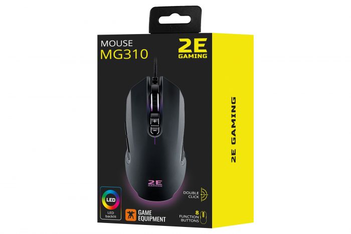 Миша 2E GAMING MG310 LED USB Black