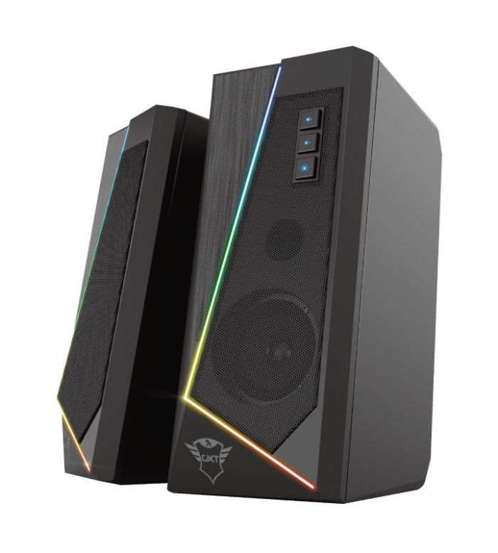 Акустична система (Колонки) Trust 2.0 GXT 609 Zoxa RGB Black