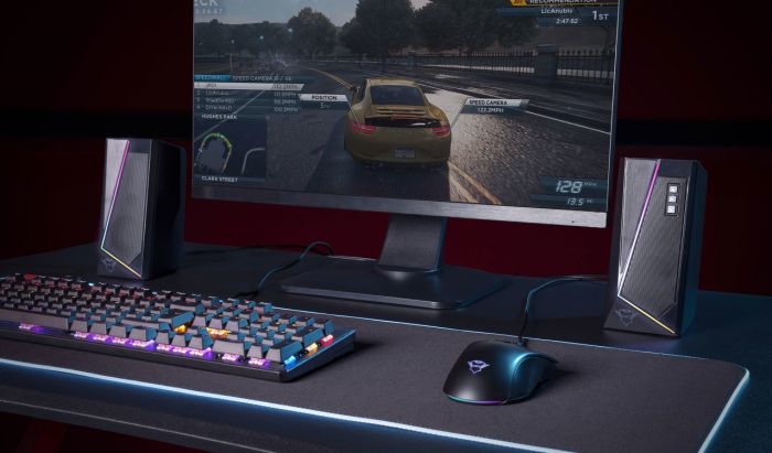 Акустична система (Колонки) Trust 2.0 GXT 609 Zoxa RGB Black