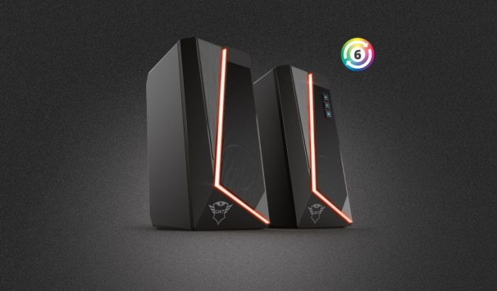 Акустична система (Колонки) Trust 2.0 GXT 609 Zoxa RGB Black