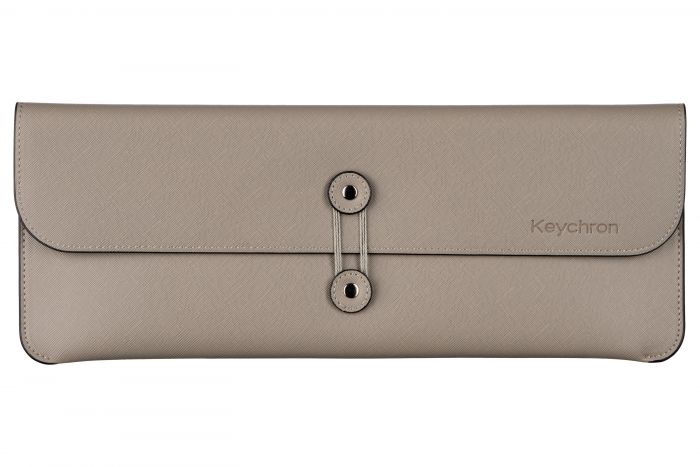 Чохол для клавіатури Keychron K3 Pouch Saffiano Leather Grey
