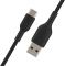Кабель Belkin USB-A - USB-С, BRAIDED, 1m, white