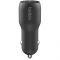 Автомобільний ЗП Belkin Car Charger (24W) Dual USB-A, USB-A - USB-C, 1m, black