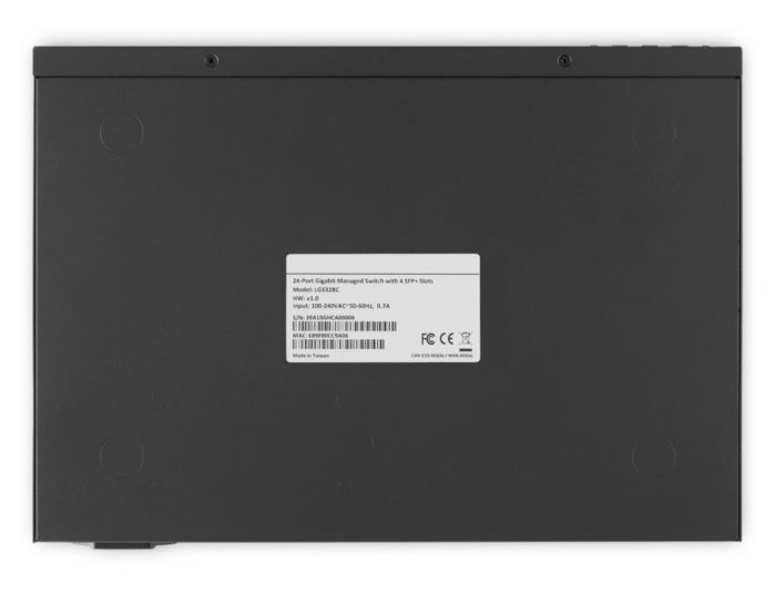 Комутатор LINKSYS LGS328C 24xGE, 4x10GE SFP+, керований L2