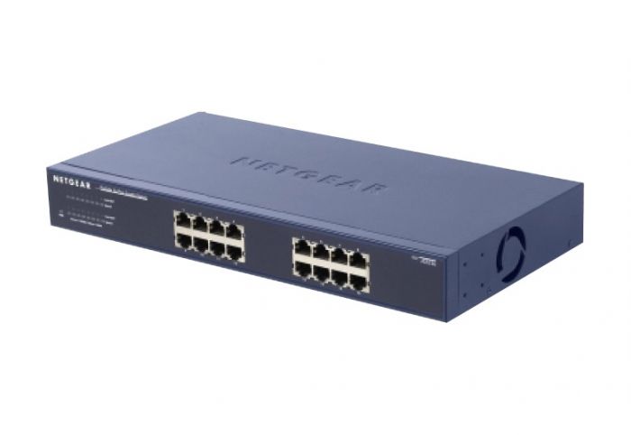 Комутатор NETGEAR JGS516v2 15xGE, некерований