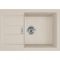 Мийка кухонна Franke Sirius, тектонайт, прямокутник, з крилом, 620х435х200мм, чаша - 1, накладна, S2D Slim 611-62 , сахара