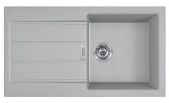 Кухонні мийки Franke S2D Slim 611-78/143.0632.396/ тектонайт/з крилом/сірий