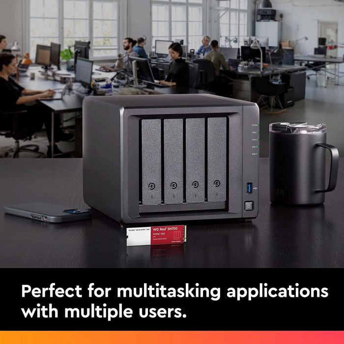 Накопичувач SSD WD M.2  500GB PCIe 3.0 Red SN700