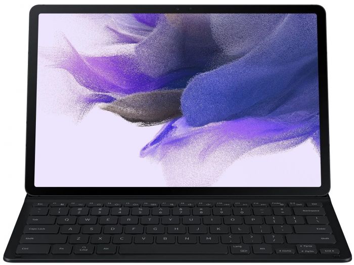 Чохол-клавіатура Samsung Book Cover Keyboard Slim для планшету Galaxy Tab S7 FE/S7+/S8+ (T733/735/T975/X806) Black