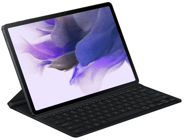 Чохол-клавіатура Samsung Book Cover Keyboard Slim для планшету Galaxy Tab S7 FE/S7+/S8+ (T733/735/T975/X806) Black