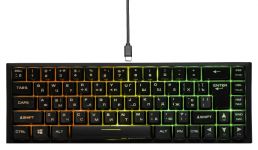 Клавіатура 2E GAMING KG360 RGB 68key WL Black UKR