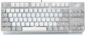 Клавіатура ASUS ROG Strix Scope White LED 84key NX Red TKL USB RU Moonlight White