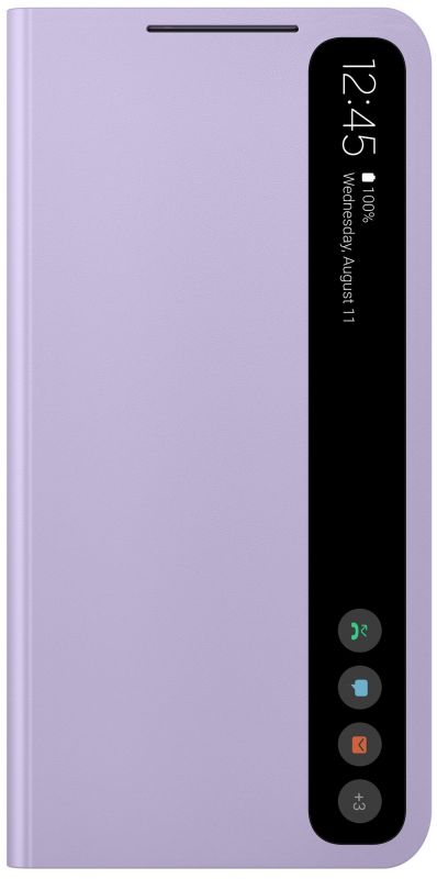 Чохол Samsung Clear View Cover для смартфону Galaxy S21 FE (G990) Lavender