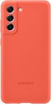 Чохол Samsung Silicone Cover для смартфону Galaxy S21 FE (G990) Coral