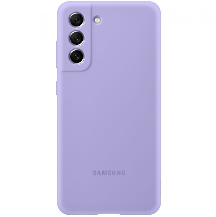 Чохол Samsung Silicone Cover для смартфону Galaxy S21 FE (G990) Lavender