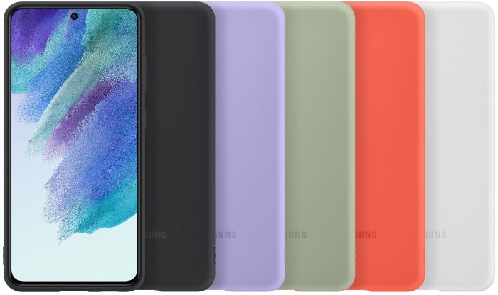 Чохол Samsung Silicone Cover для смартфону Galaxy S21 FE (G990) Lavender