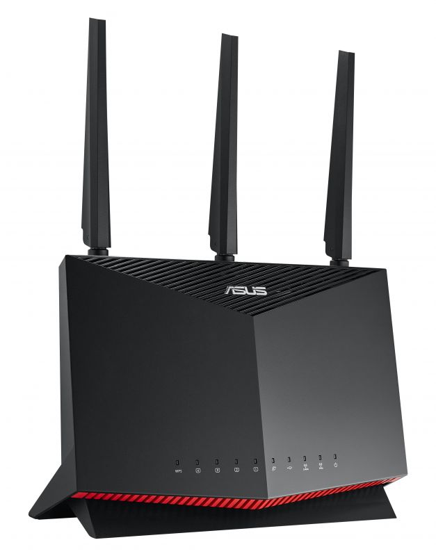 ASUS Маршрутизатор ASUS RT-AX86S AX5700 4xGE LAN 1xGE WAN 2xUSB3.2 MU-MIMO OFDMA MESH