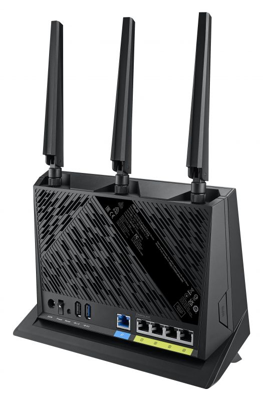 ASUS Маршрутизатор ASUS RT-AX86S AX5700 4xGE LAN 1xGE WAN 2xUSB3.2 MU-MIMO OFDMA MESH