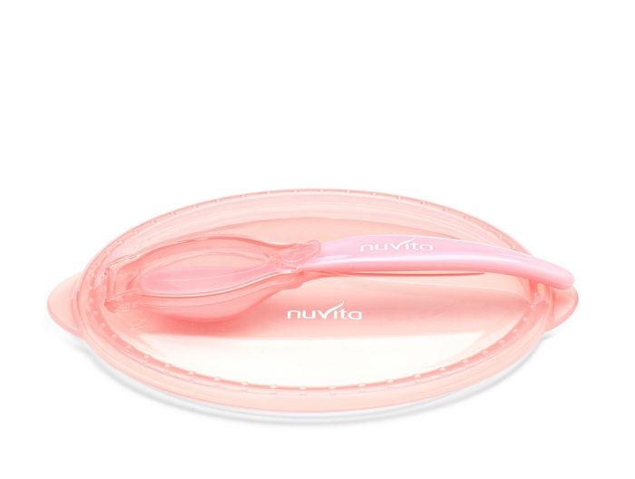 Набір для годування дорожній Nuvita COOL 6м+ Рожевий NV1421COOLPink