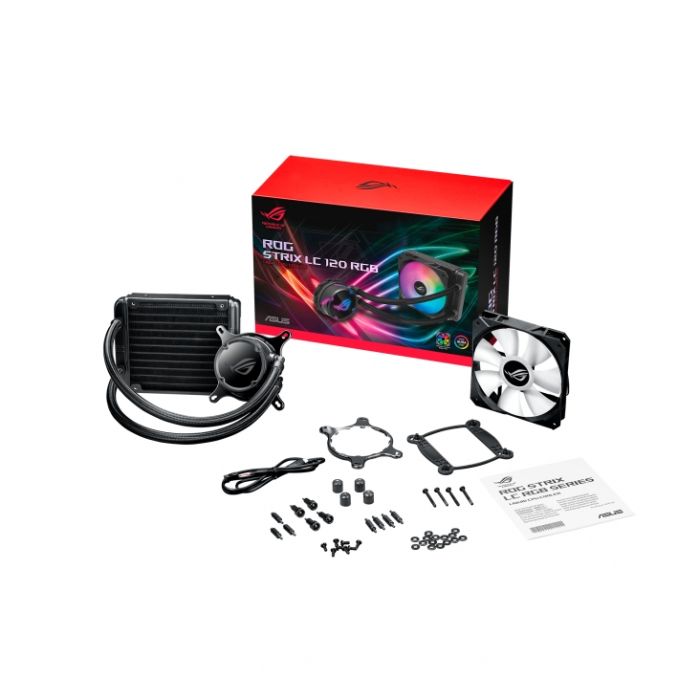 Система рідинного охолодження ASUS ROG_STRIX_LC_120_RGB LGA 115x,1366, 2011, 2011-3, 2066;AMD: AM4, TR4* RGB