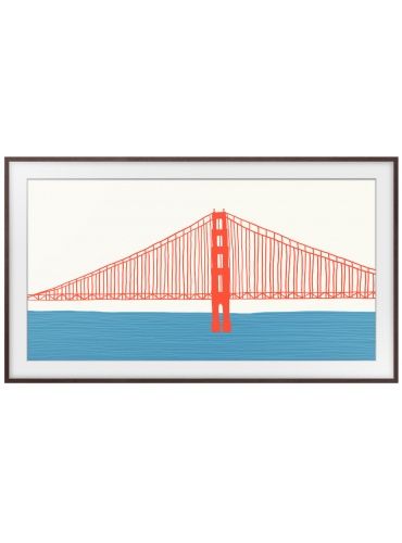 Рамка для телевiзора 43" Samsung The Frame VG-SCFA43BWBRU Dark Brown (Темно коричневий)