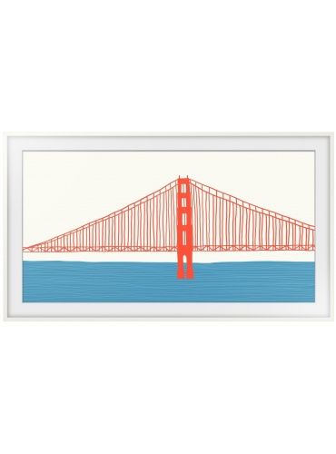 Рамка для телевiзора 65" Samsung The Frame VG-SCFA65WTCRU White Об'ємна