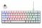 Клавіатура 2E GAMING KG380 RGB 68key Gateron Brown Switch BT/USB White UKR