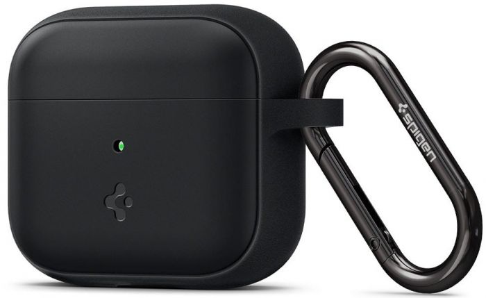 Чохол Spigen для Apple AirPods 3 Silicone Fit, Black