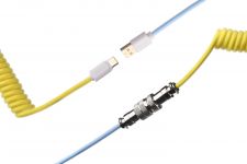 Кабель Ducky Premicord Cotton Candy USB Type-A to Type-C Yellow